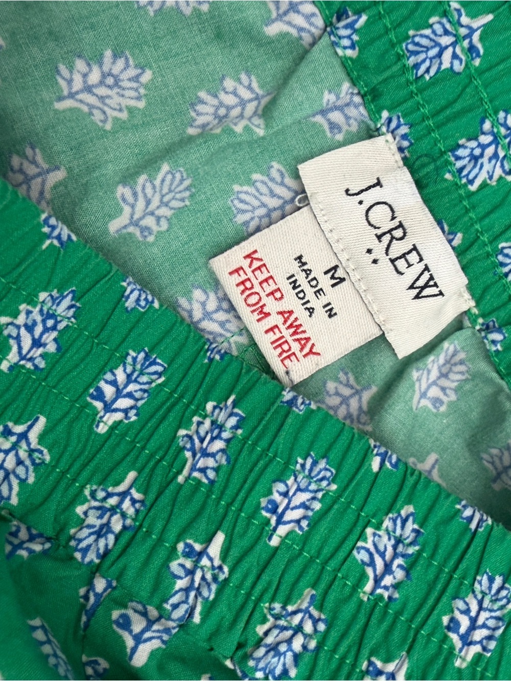 J. Crew Factory Printed Pajama Shorts - Picture 5 of 7